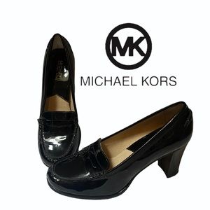 Michael Kors Black Patent Leather Pumps